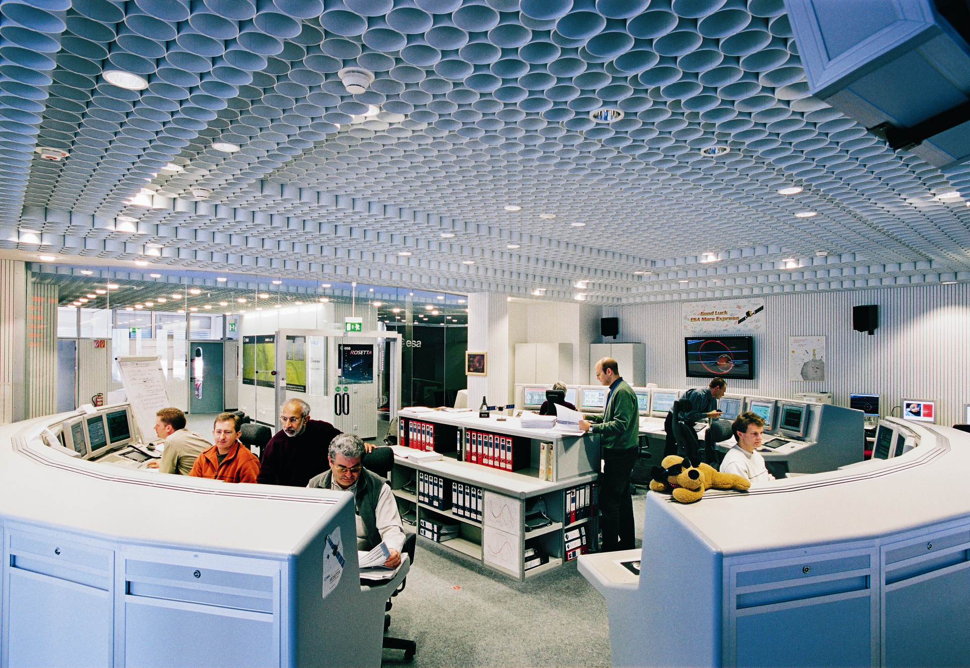 Combined planetary mission Dedicated Control Room at ESOC