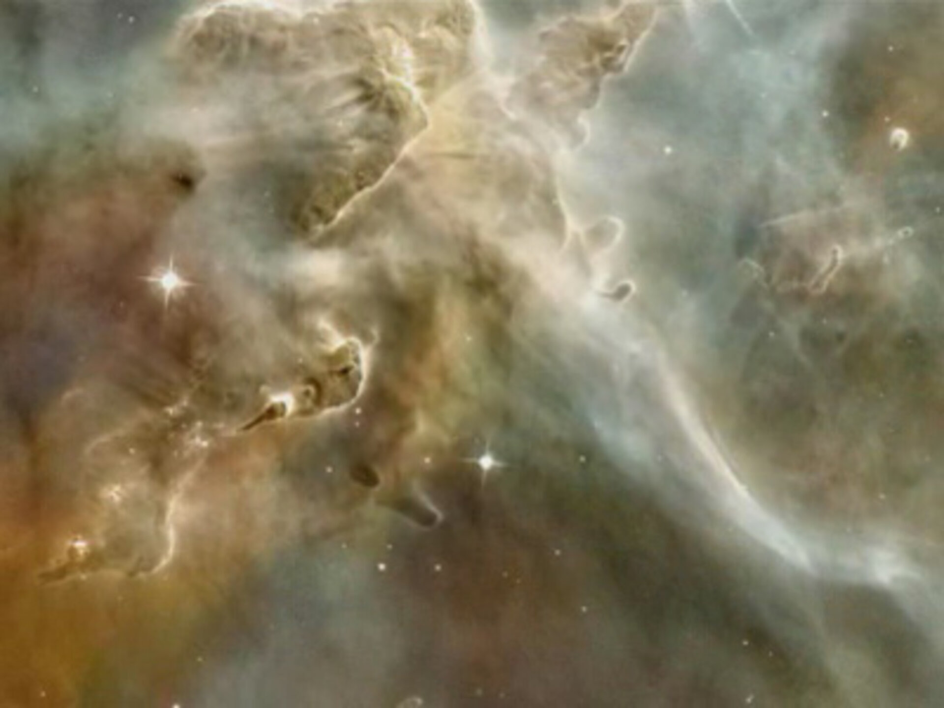Zooming and panning on the Carina Nebula