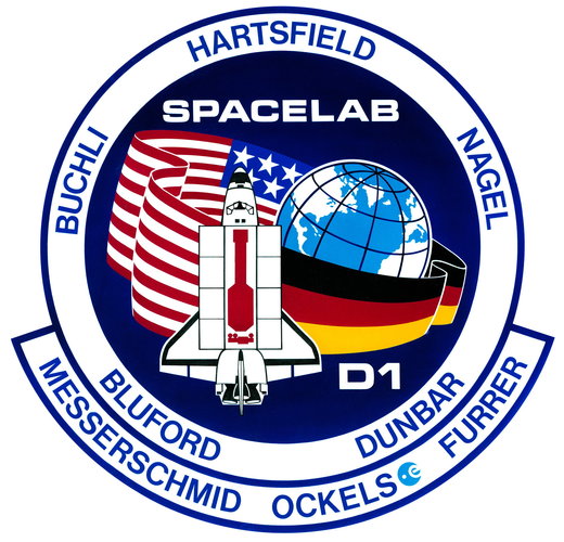 STS-61A patch, 1985