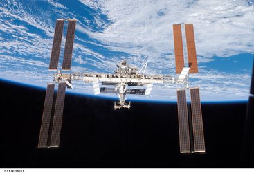 International Space Station configuration after Space Shuttle mission STS-117