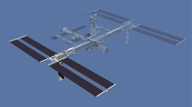 International Space Station configuration after STS-117 mission