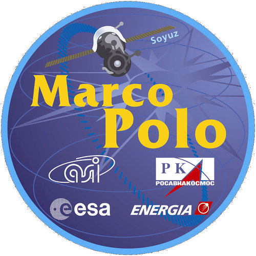 Soyuz TM-34 Marco Polo mission patch, 2002