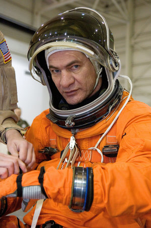 European Space Agency (ESA) astronaut Paolo Nespoli, STS-120 mission specialist