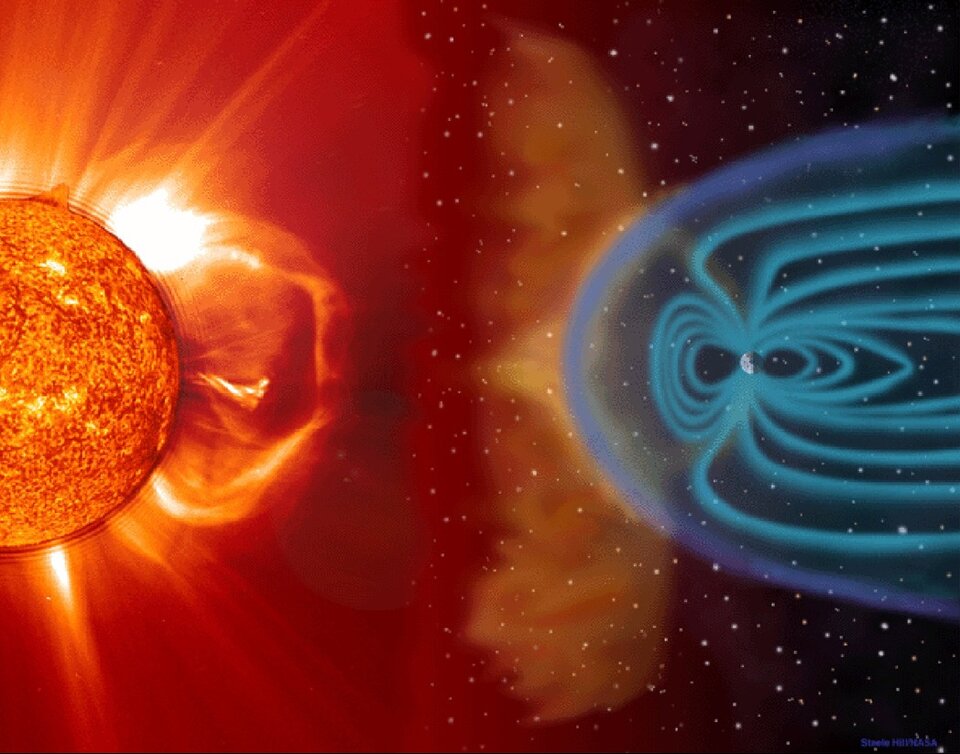 De aarde ondergaat onlosmakelijk de invloed van de zon