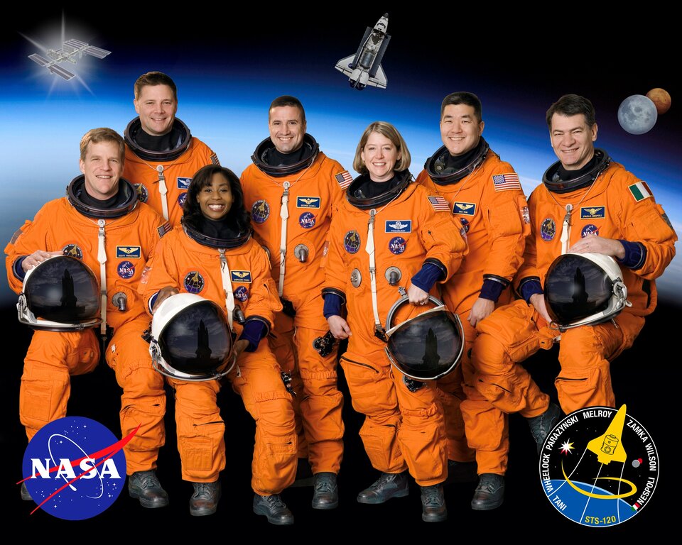 STS-120 equipaggio dello Shuttle