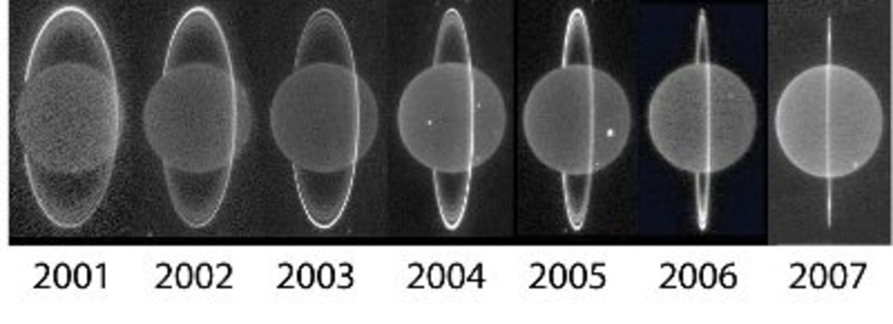 Uranus on infrared images