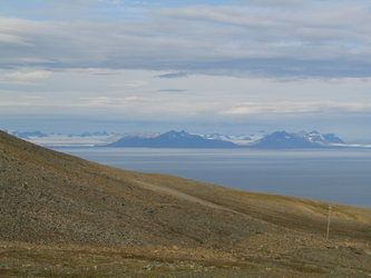 View from the firing range