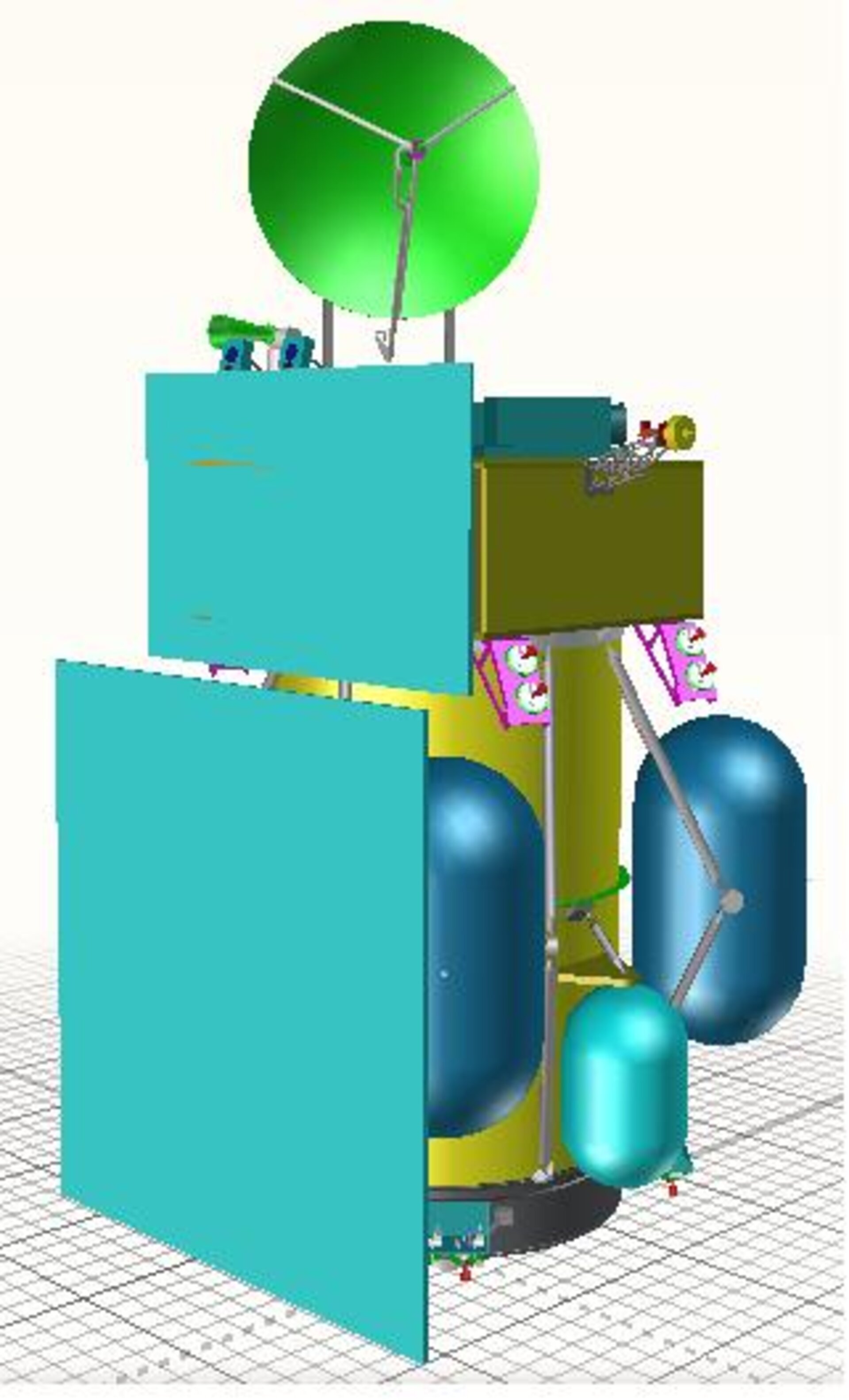 Alcatel Alenia Space Impactor Design based on ExoMars propulsion module