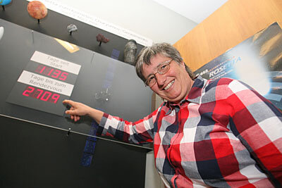 Kathrin Altwegg de l'Institut de Physique de l'Université de Berne