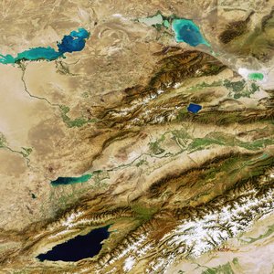 Lakes of Central Asia