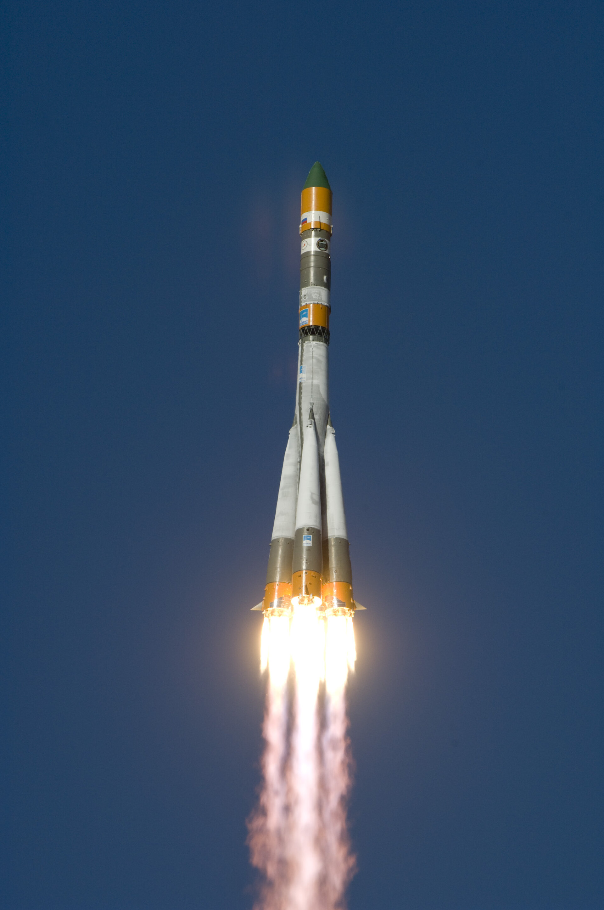 Lift-off of the Foton-M3 spacecraft onboard a Soyuz-U rocket