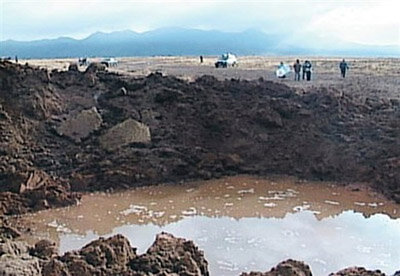Peru crater