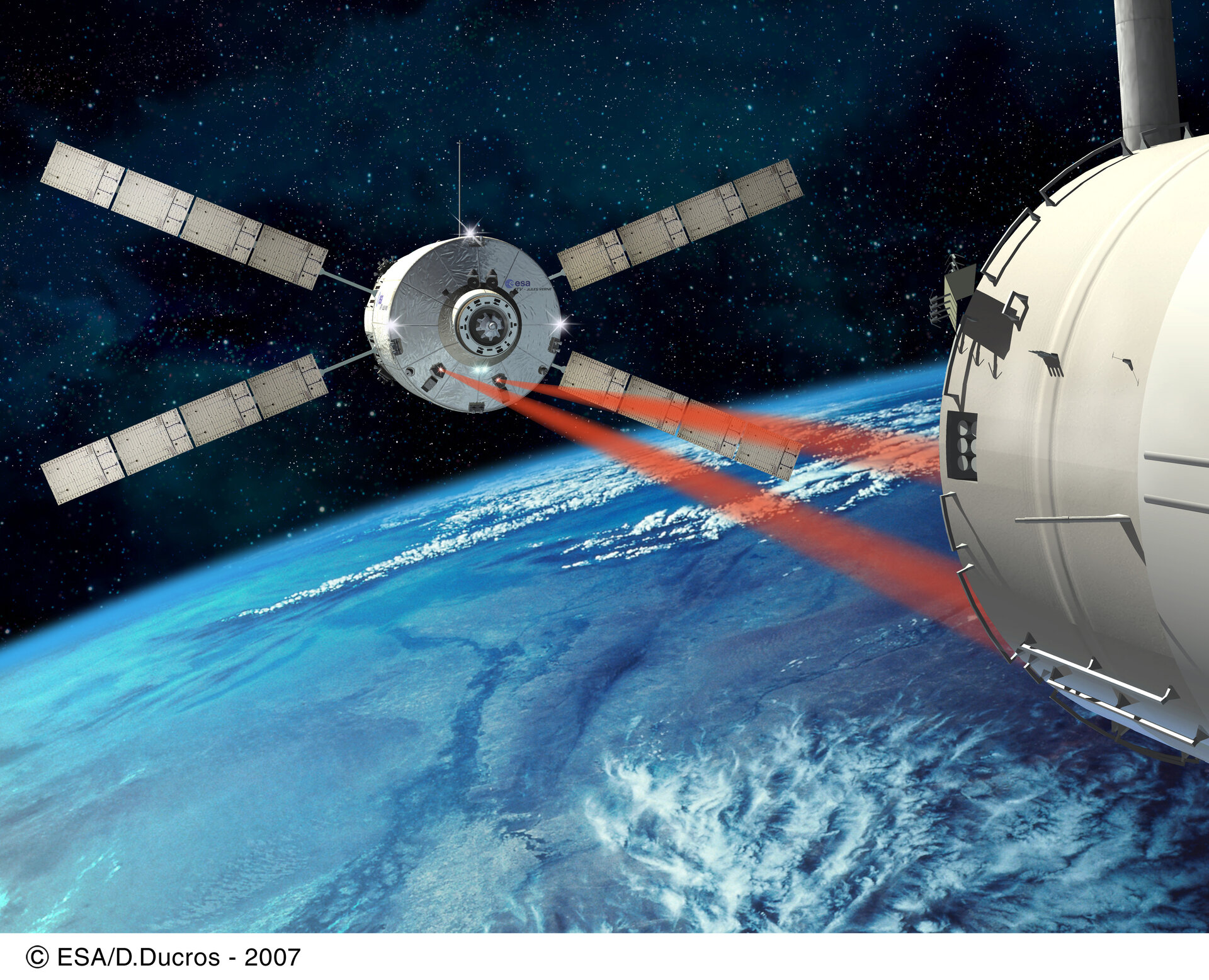 Jules Verne ATV will demonstrate the Collision Avoidance Manoeuvre