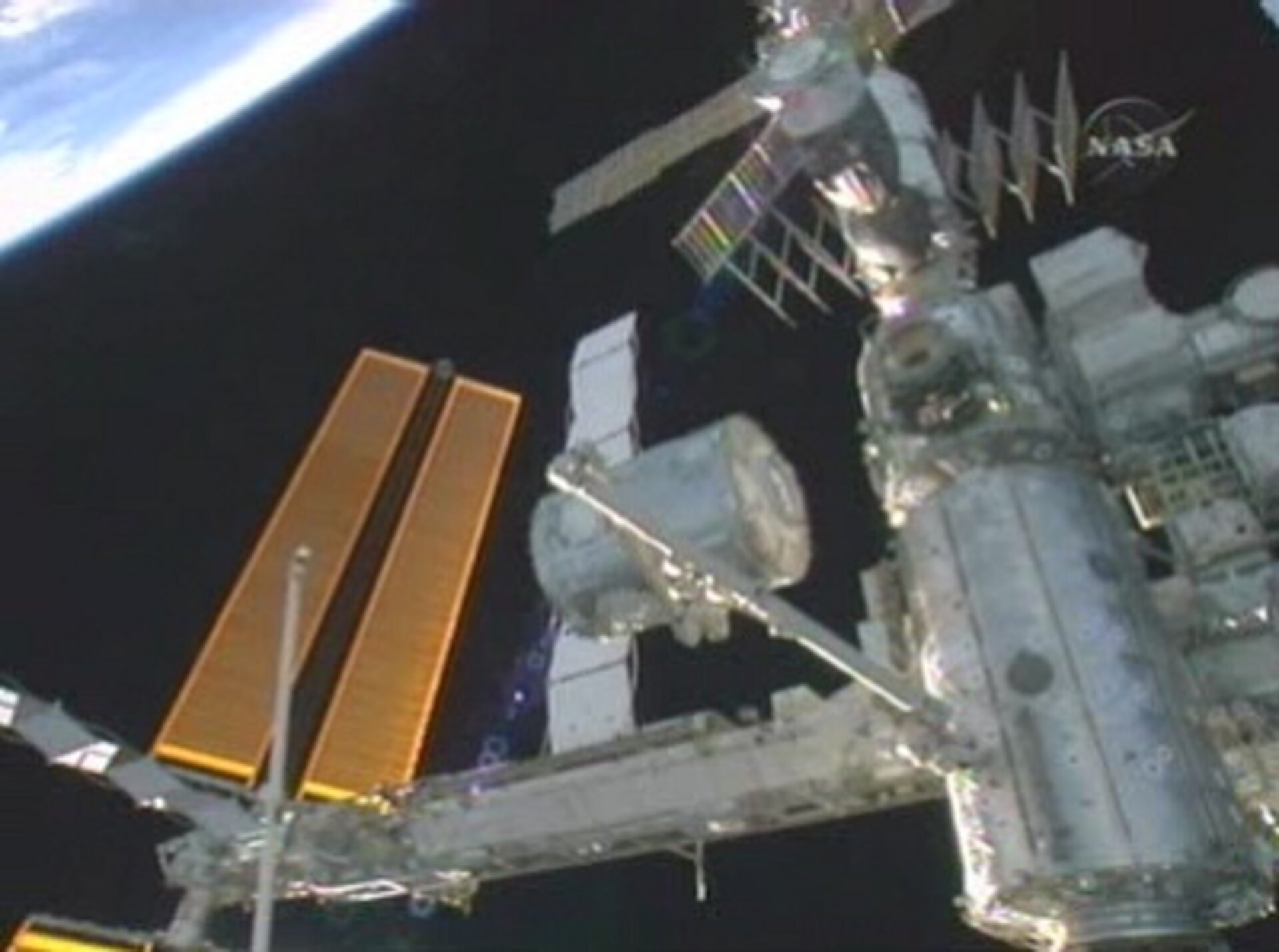 Harmony is moved to its temporary location on Node 1 (lower right corner)