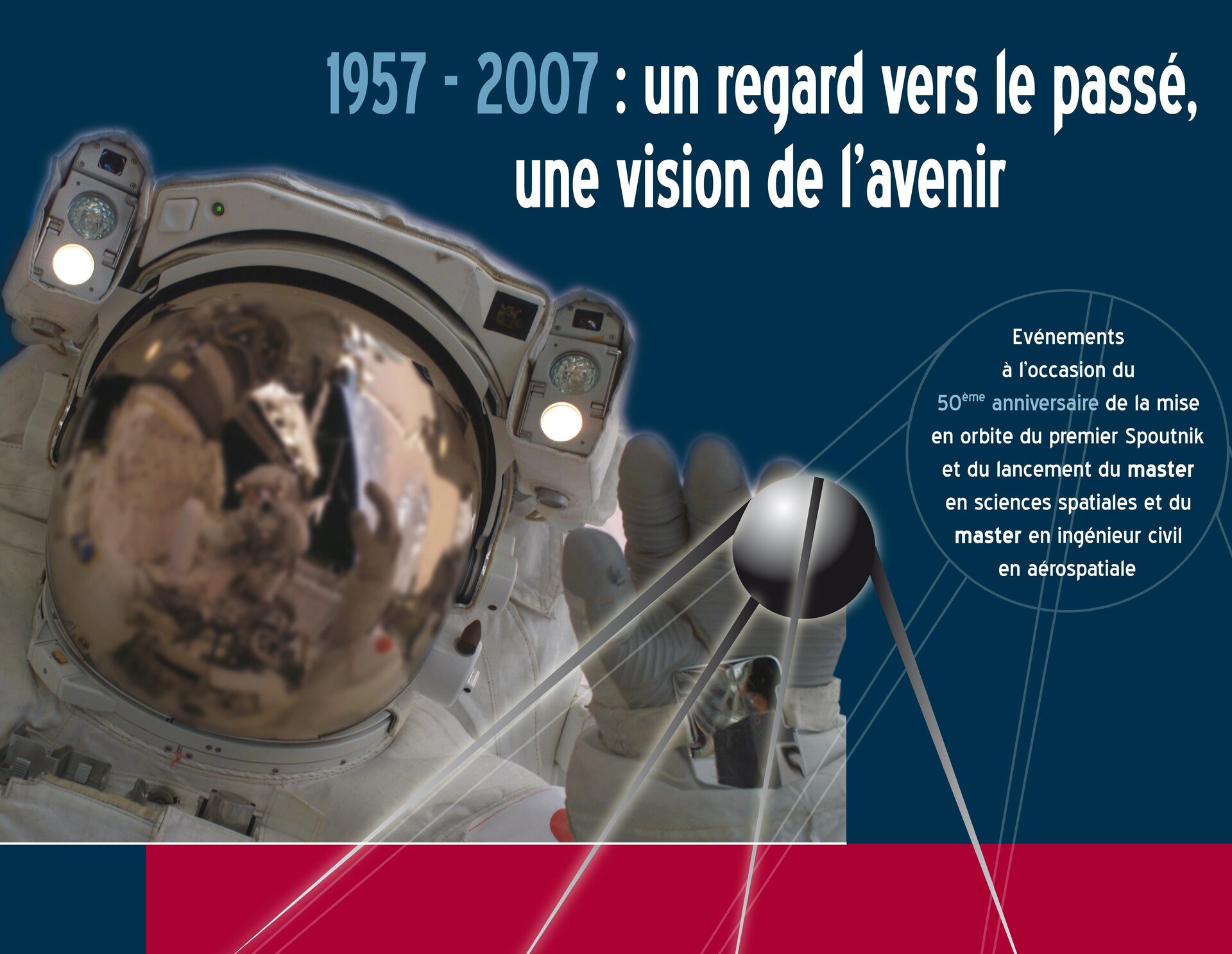 L’Université de Liège voit dans l’astronautique une vision de l’avenir.