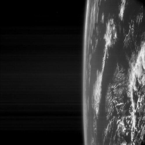 Earth as seen by Rosetta