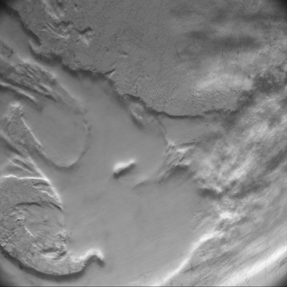 La Tierra vista desde la Cámara de Navegación de Rosetta