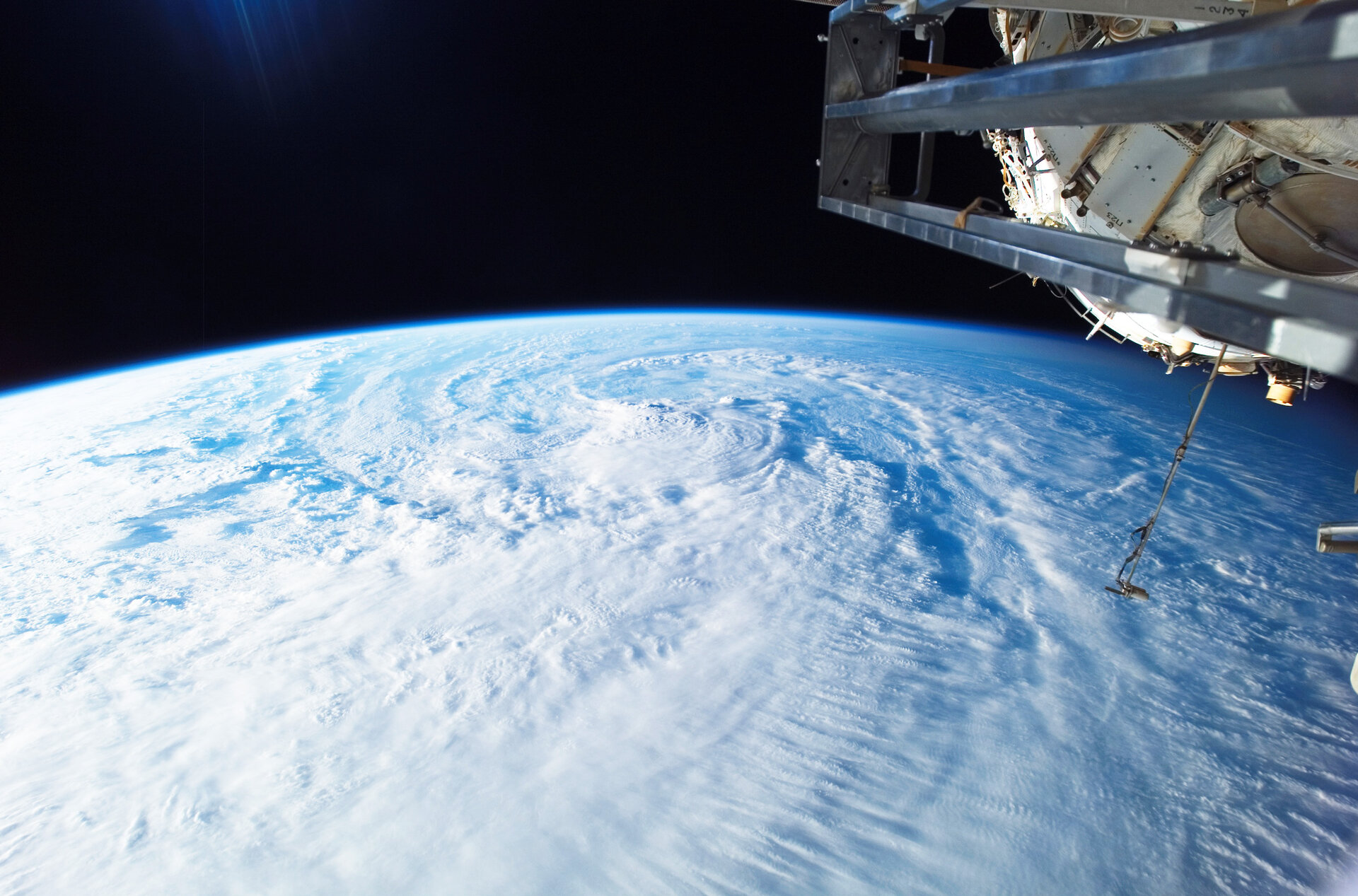 Earth view captured from on board the International Space Station during the STS-120 mission