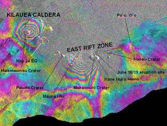 InSAR helps Kilauea monitoring