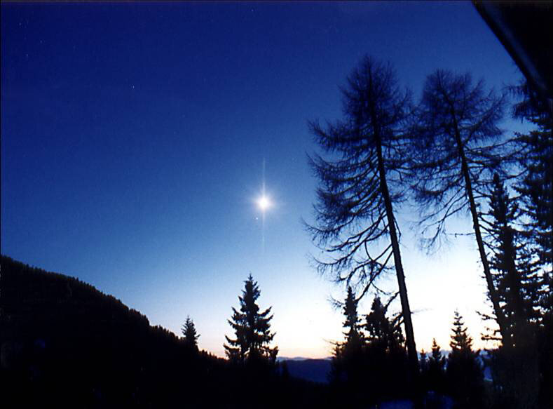 Venus, the evening star