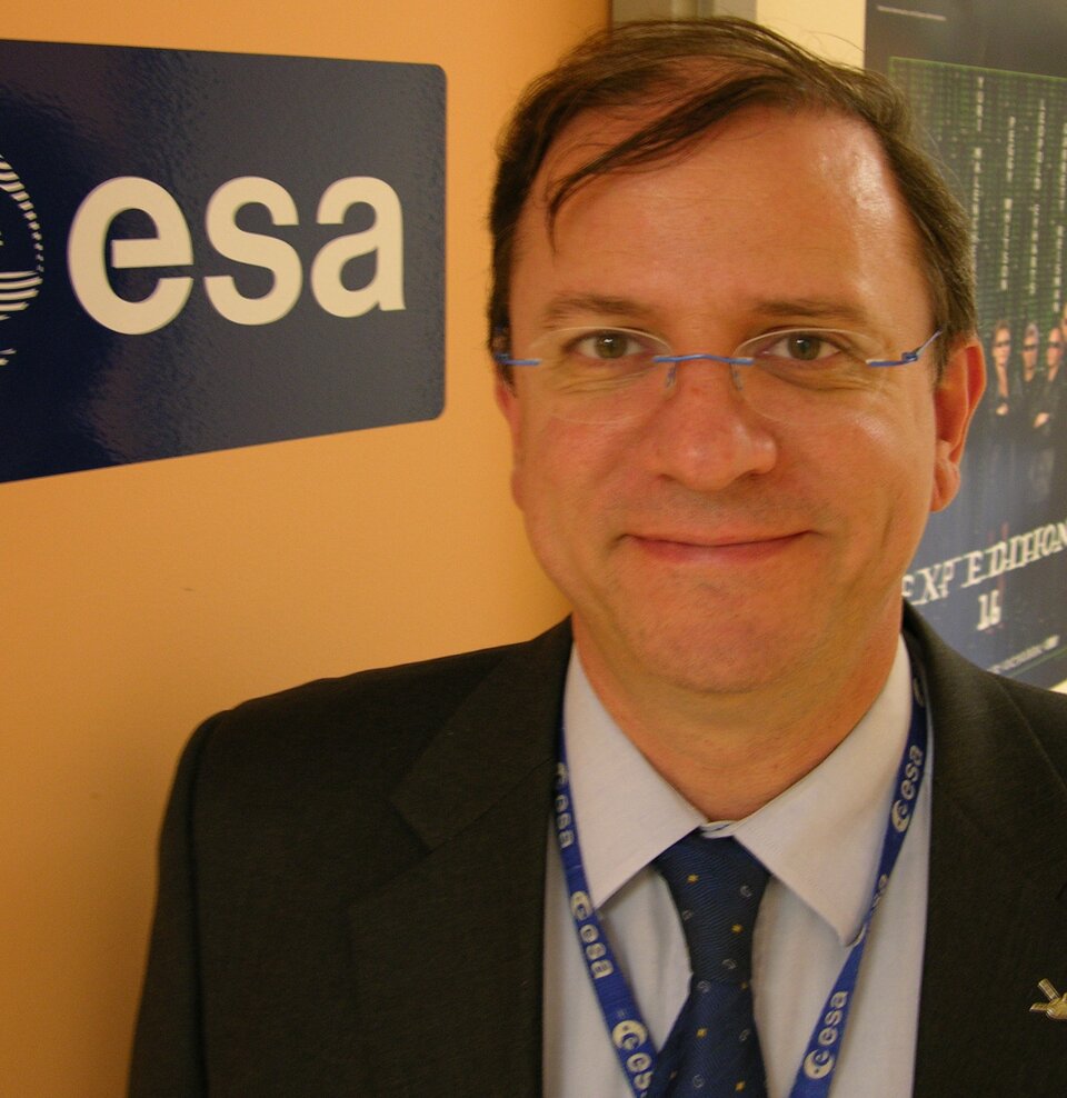 Alberto Novelli (ESA), chef de toutes les operations de l'ATV