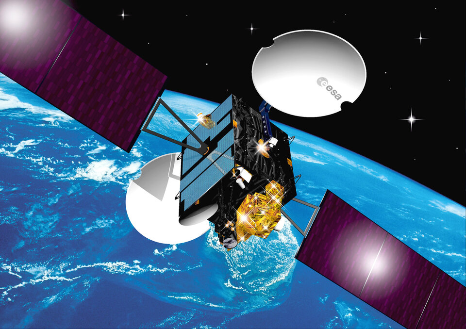 En kommunikationssatellit som får slut på drivmedel måste flyttas.