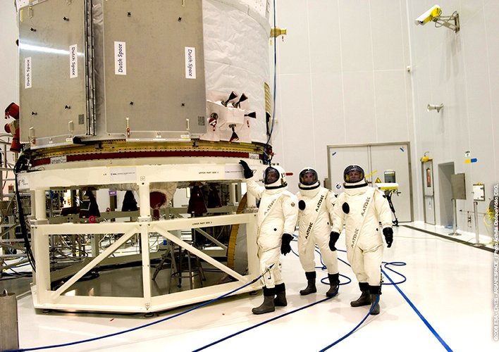 Jules Verne ATV fuelling operations at Europe's Spaceport in Kourou, French Guiana