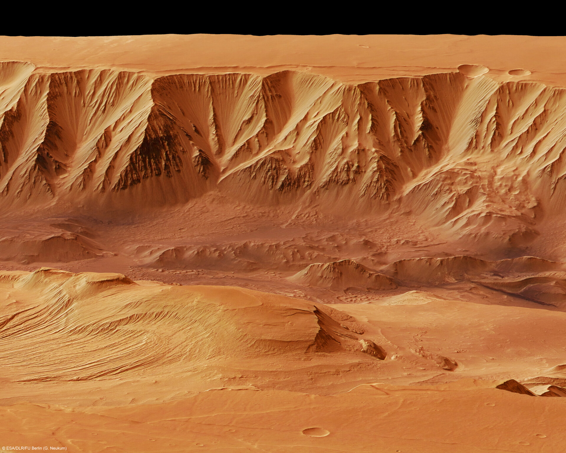 Perspective view of Candor Chasma