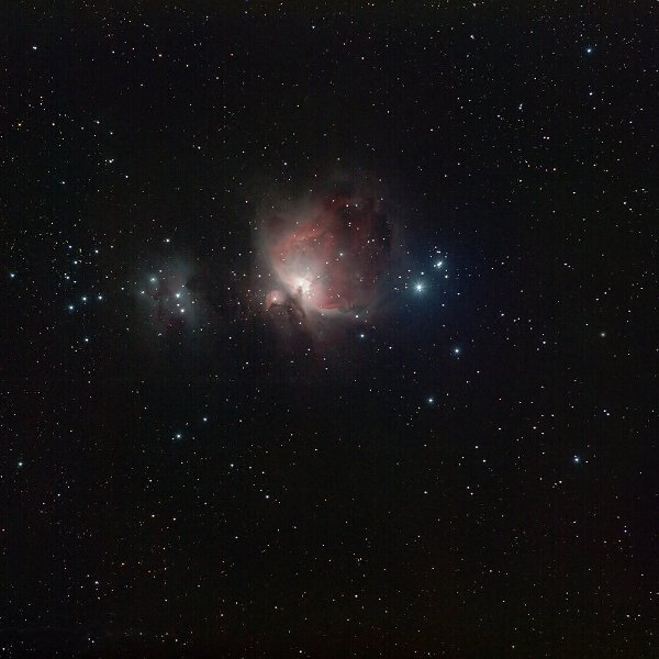 Nevels in sterren in het sterrenbeeld Orion