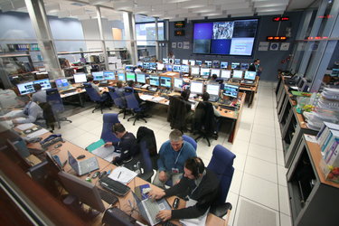 View inside the ATV Control Centre during Demonstration Day 1
