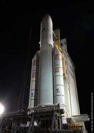 Ariane 5 V182 at launch zone three