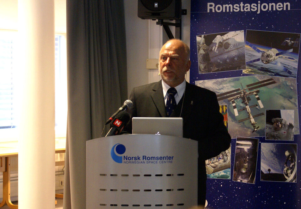 Horst Schaarschmidt leder ESAs astronautdivisjon ved det europeiske astronautsenteret i Köln i Tyskland