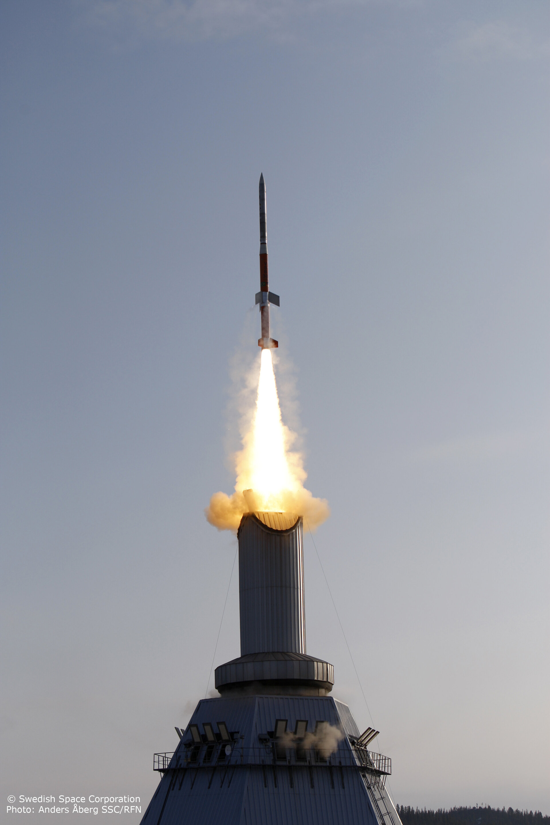 MASER 11 sounding rocket launches from Esrange