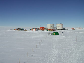 Concordia Station in Antarctica