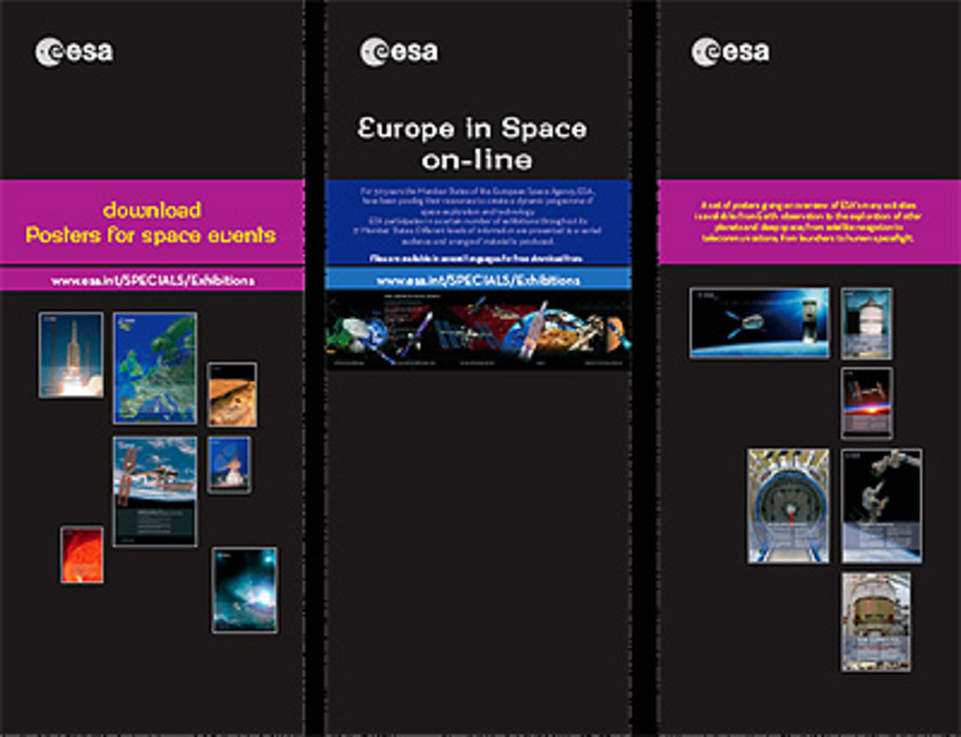 Europe in Space on-line, ECSITE 2008