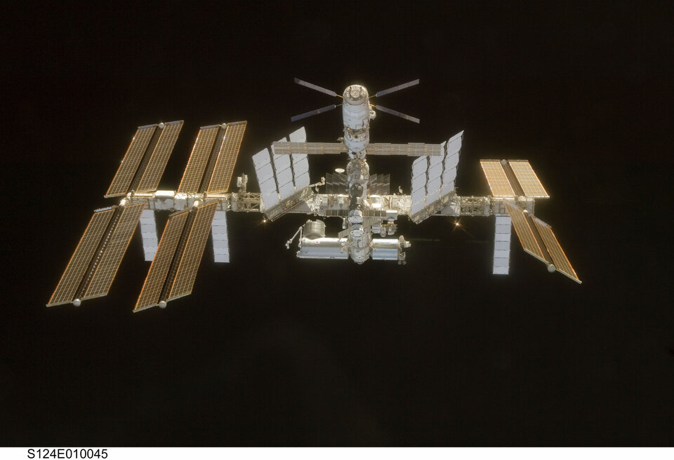 L'ISS en juin 2008
