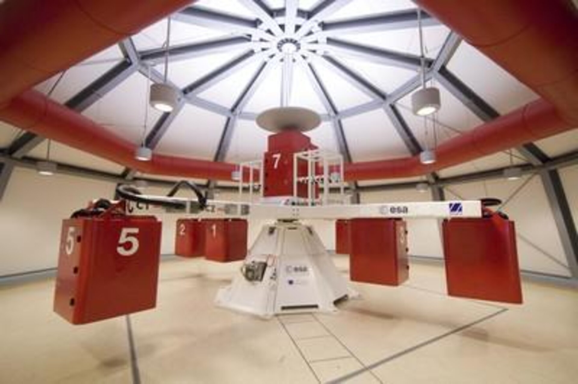 La 'centrifuga' al Centro ESA-ESTEC