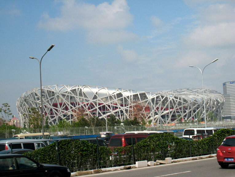 Het Olympisch stadium in Beijing