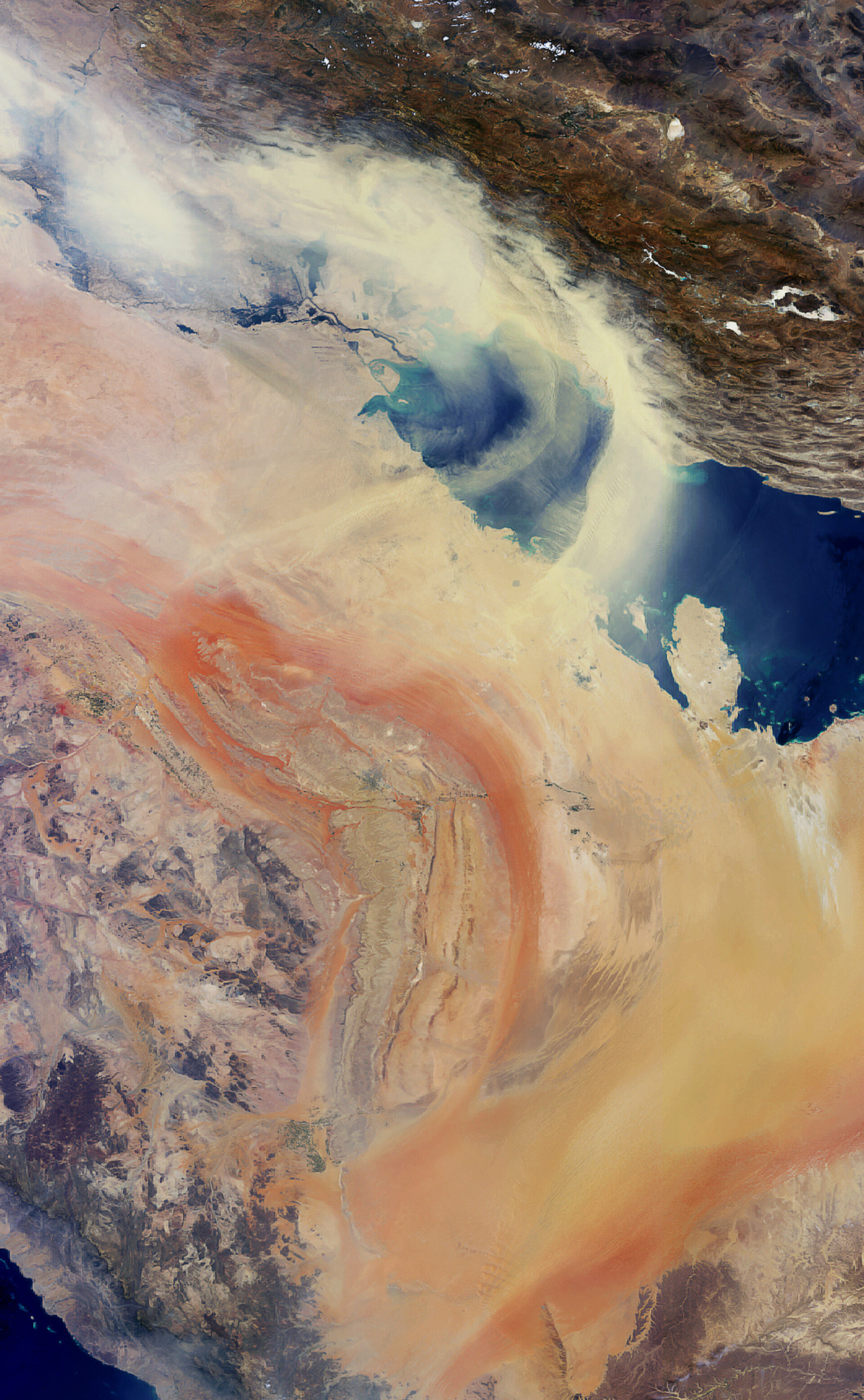 Persian Gulf sandstorm