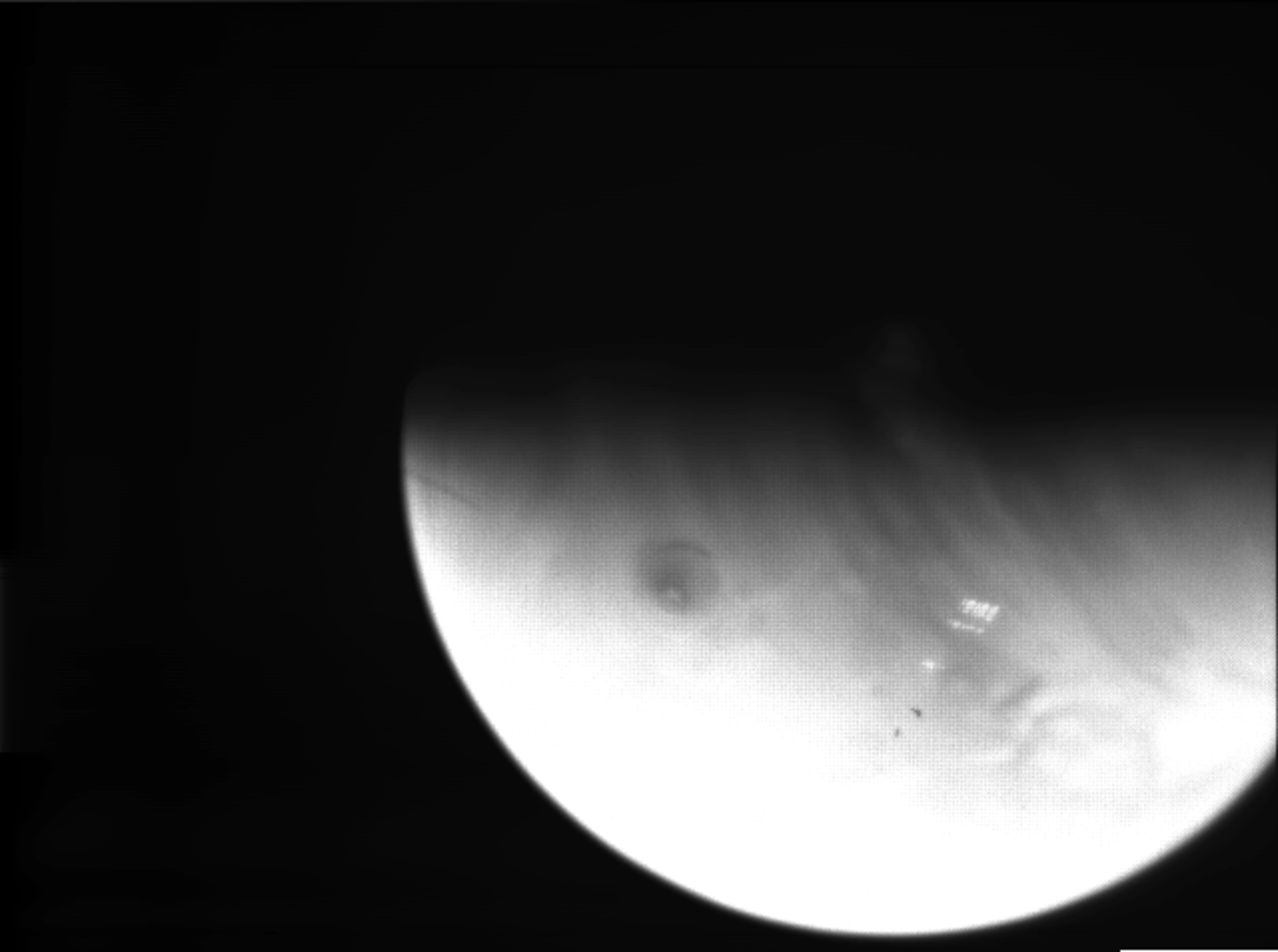 Olympus Mons face-on 9 Nov 2007