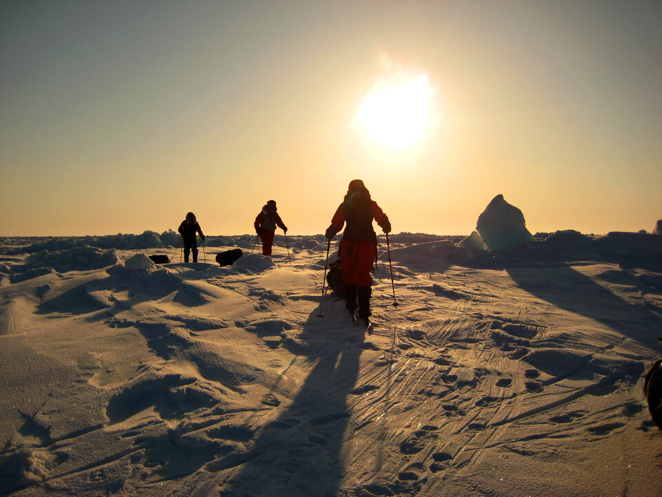 Trekking to the North Pole
