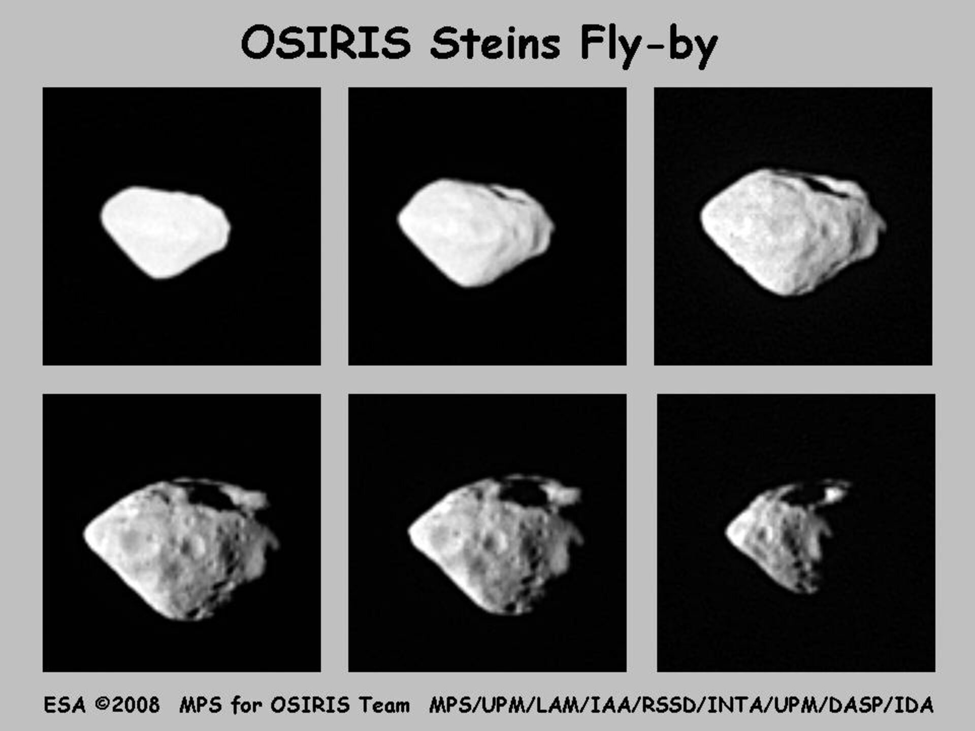 Asteroid Steins: A diamond in space