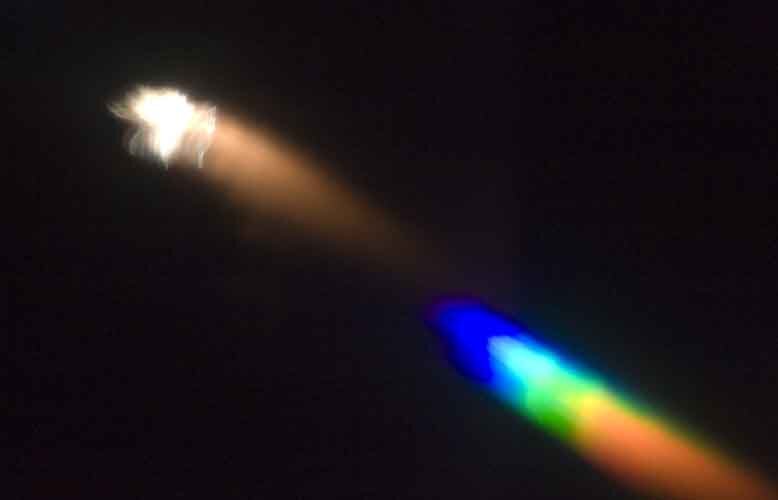 ATV-1 fireball over Pacific, 2008
