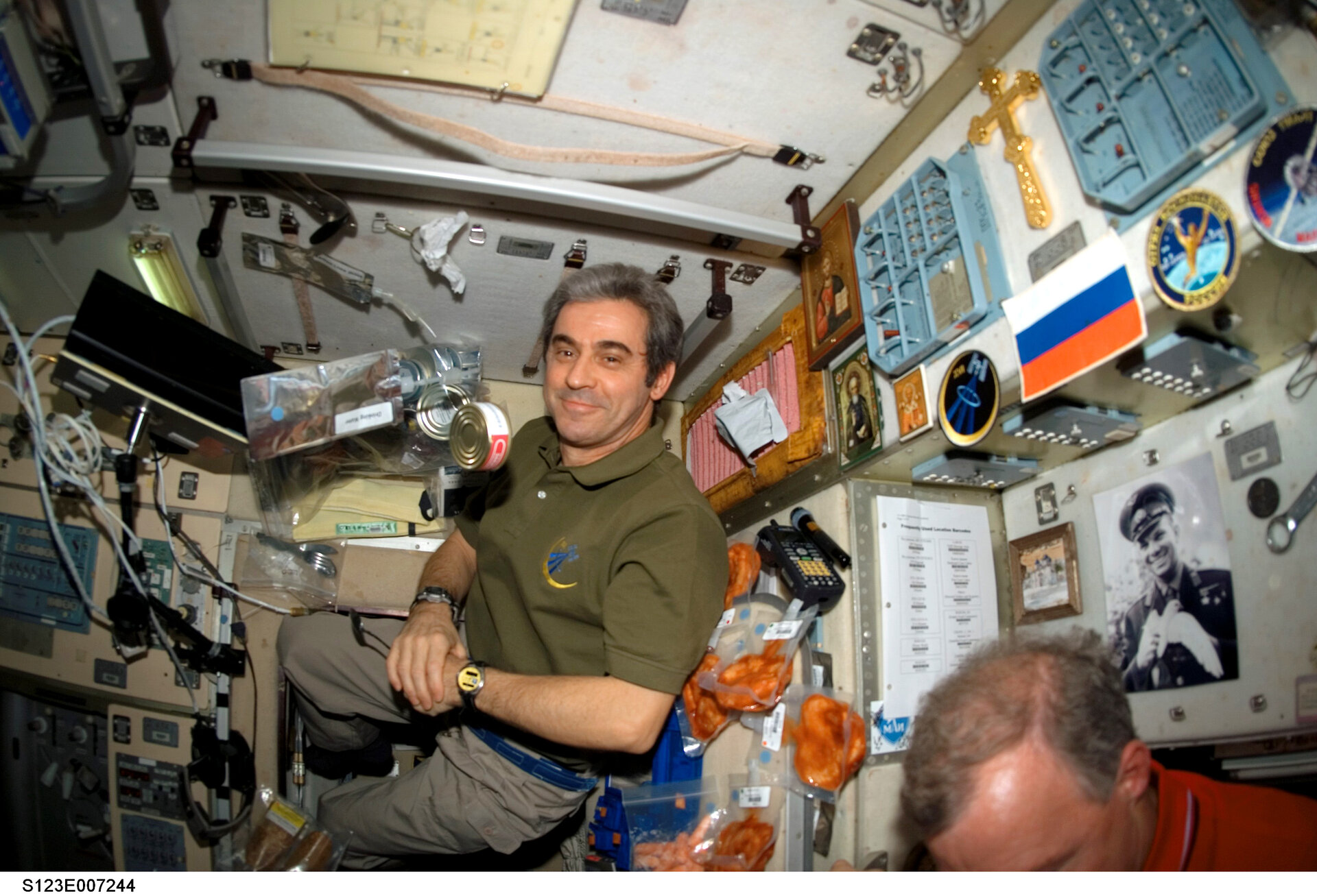 ESA astronaut Leopold Eyharts