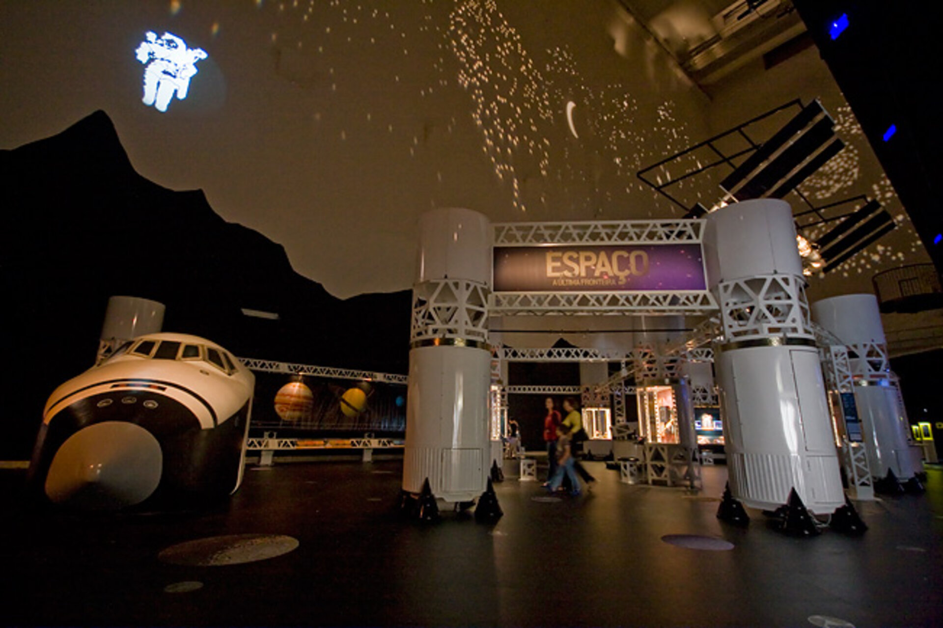 General view of the Space Exhibition
