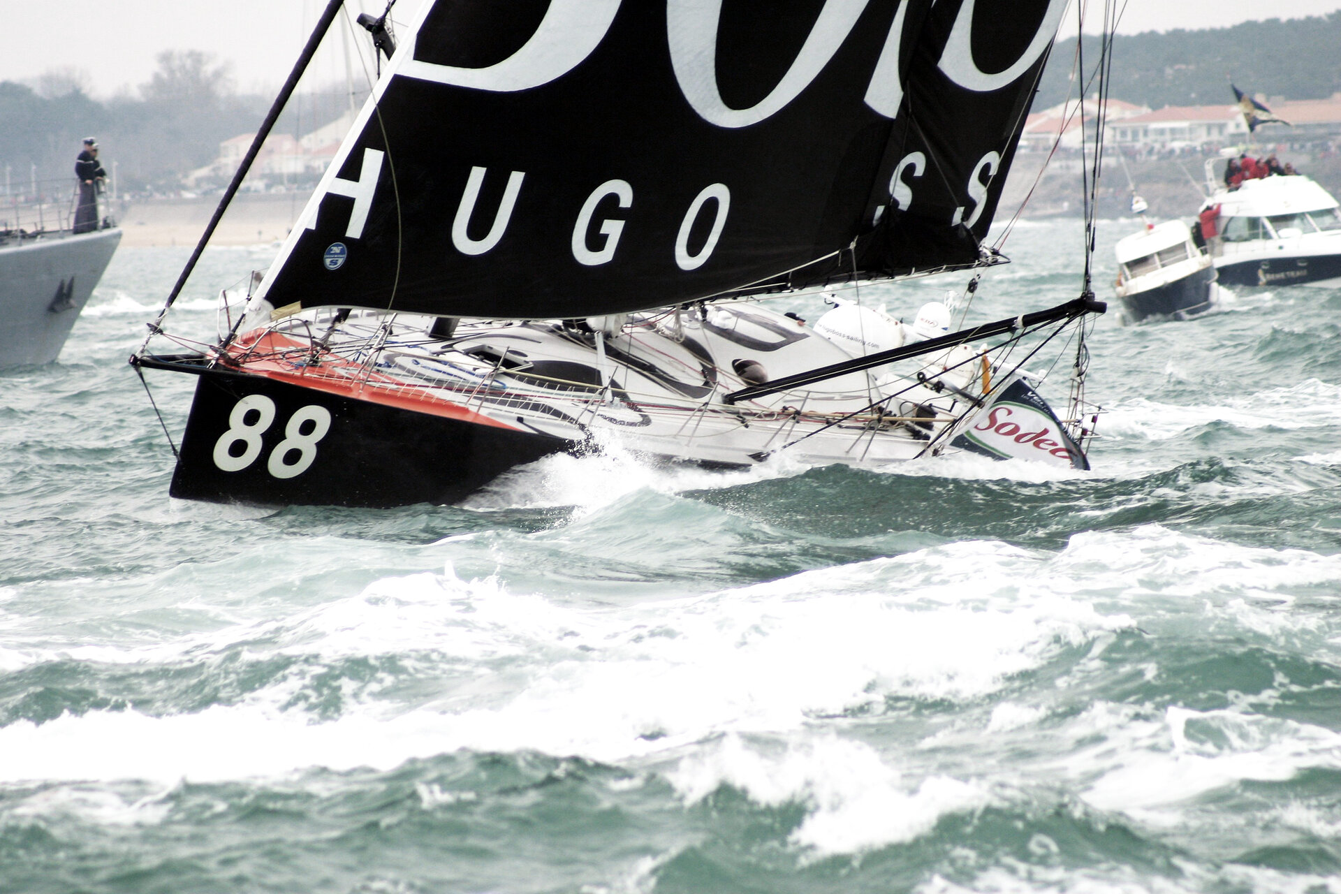 Le Vendée Globe, Envisat y participe...