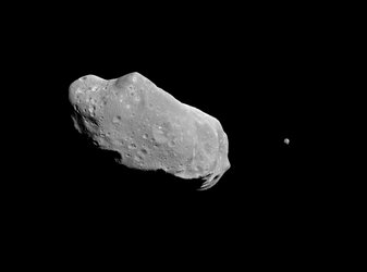 Asteroid Ida and its Dactyl moon