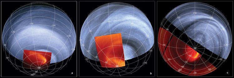 Venus’s southern hemisphere