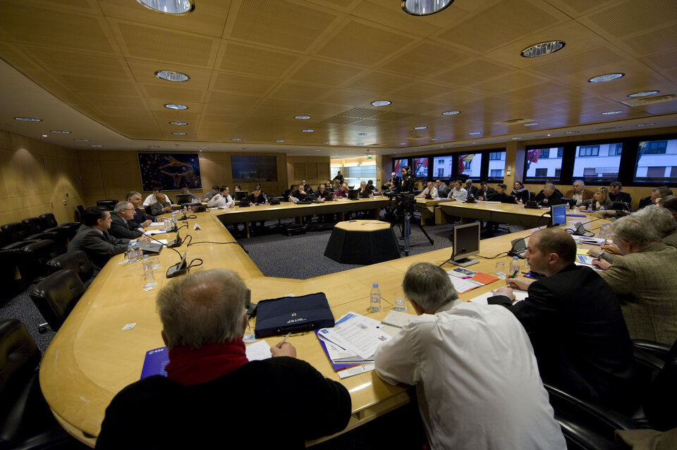 Conférence de presse au Siège