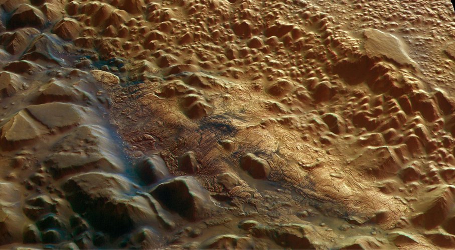 Martian Valleys, Iani Chaos region